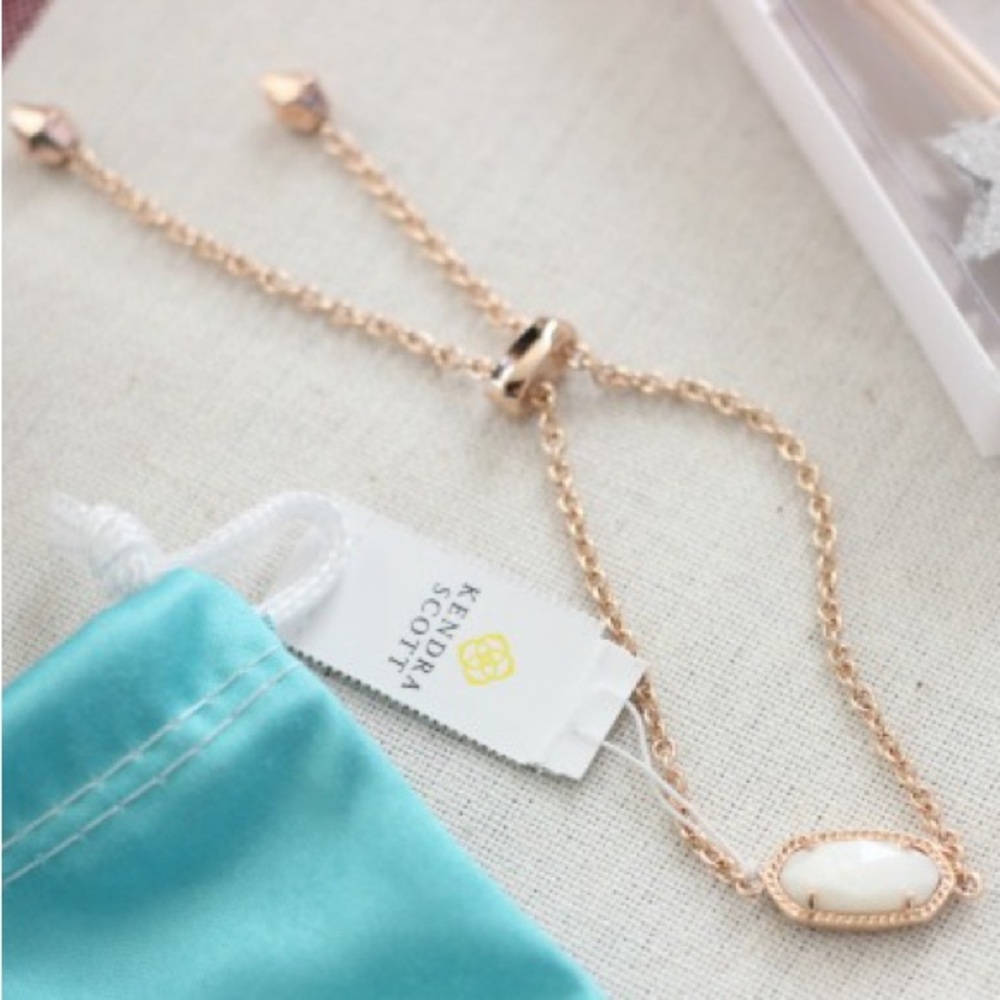 KENDRA SCOTT Rose Gold Elaina Bracelet